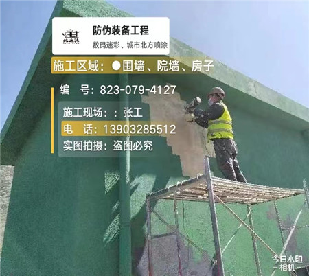 茂名设备迷彩喷涂,迷彩漆施工